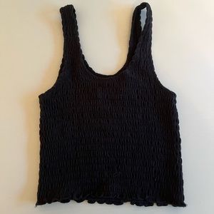 Hollister Black Tank